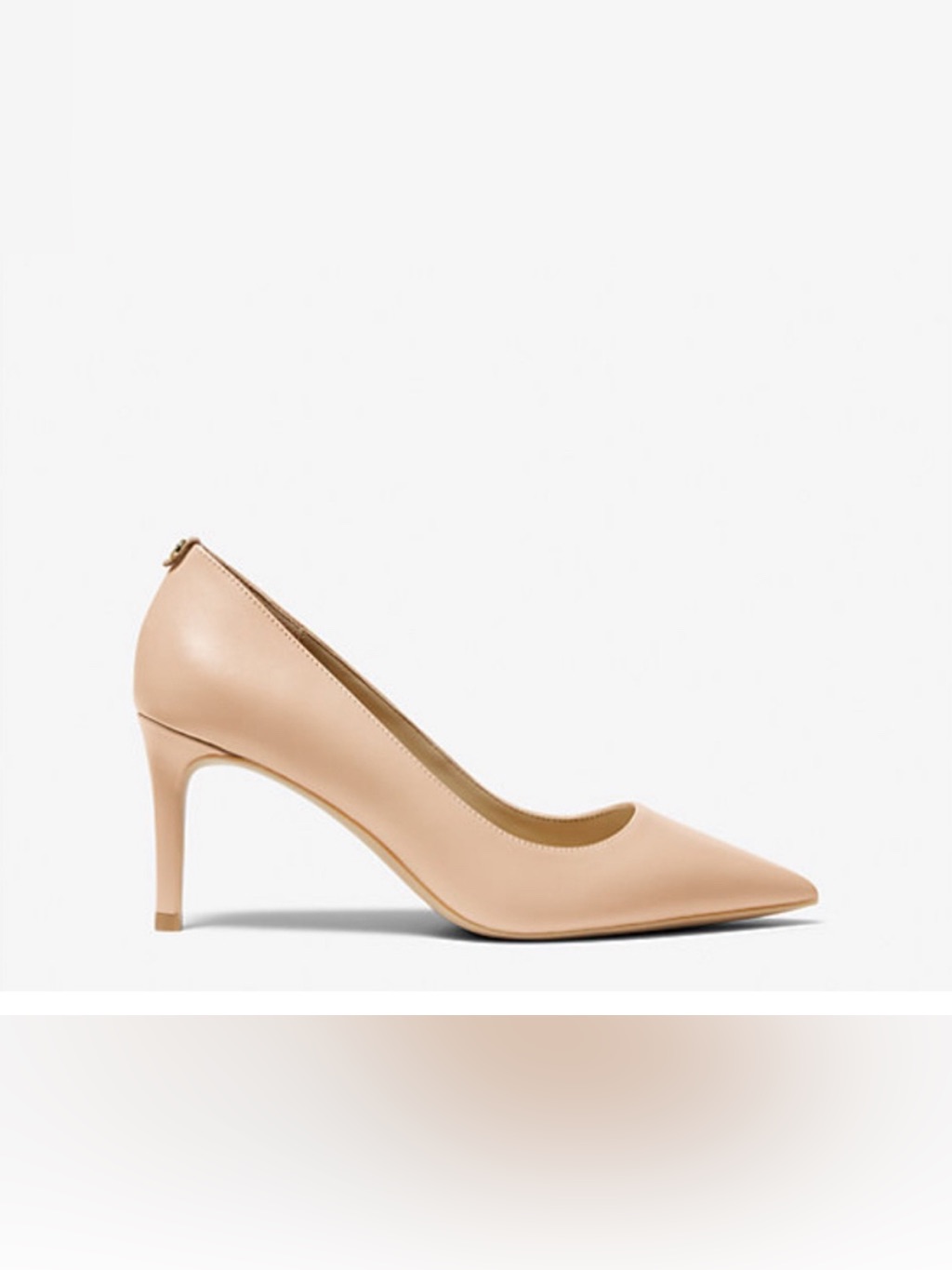 Michael Kors Nude Dorothy Flex Pointed-Toe Heel Pump